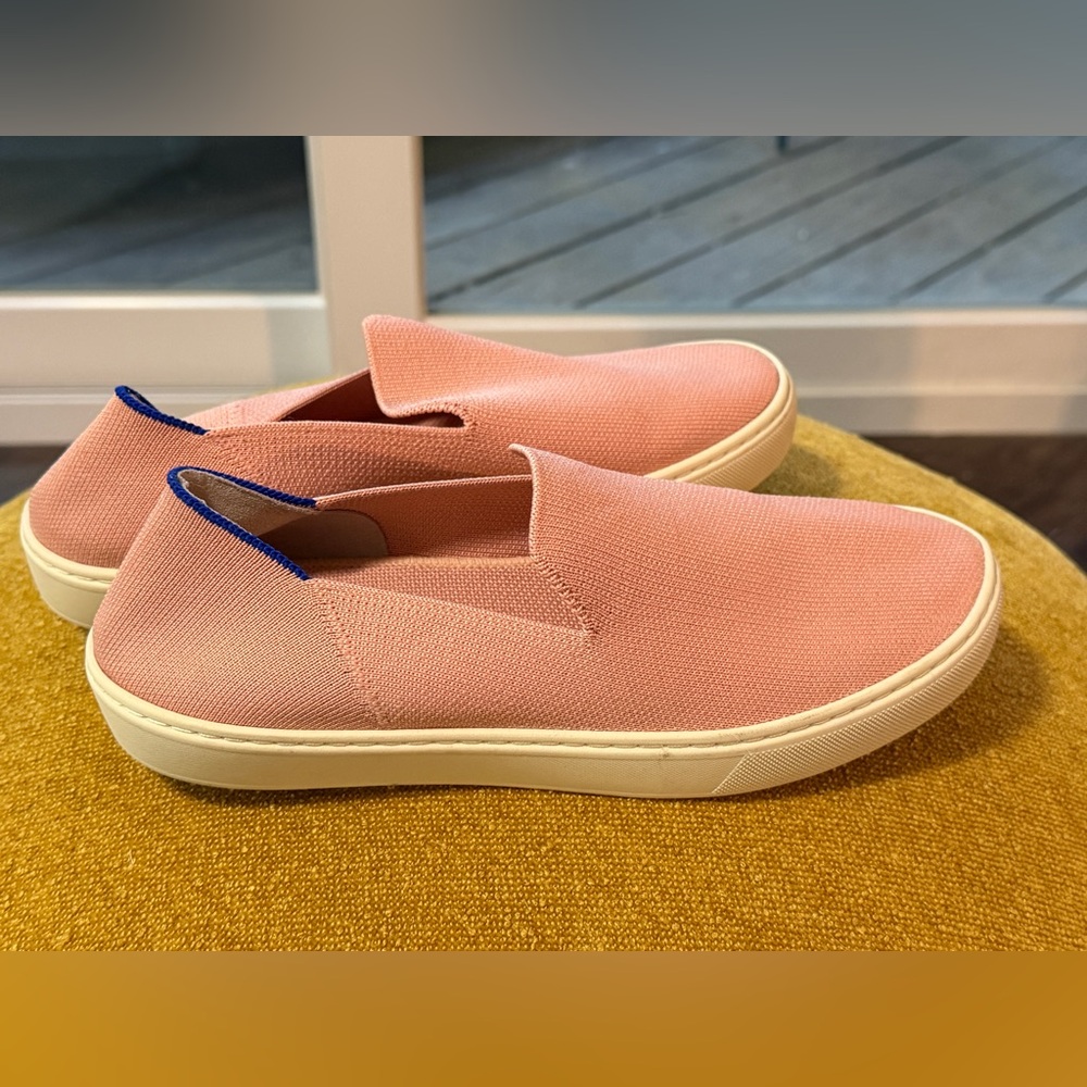 Rothy’s The Original Slip-On Sneaker – Size 7.5 – Blush Pink - Picture 2 of 12